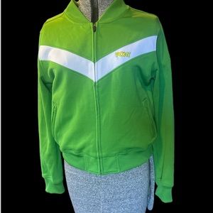 Vintage pony zip up track jacket
